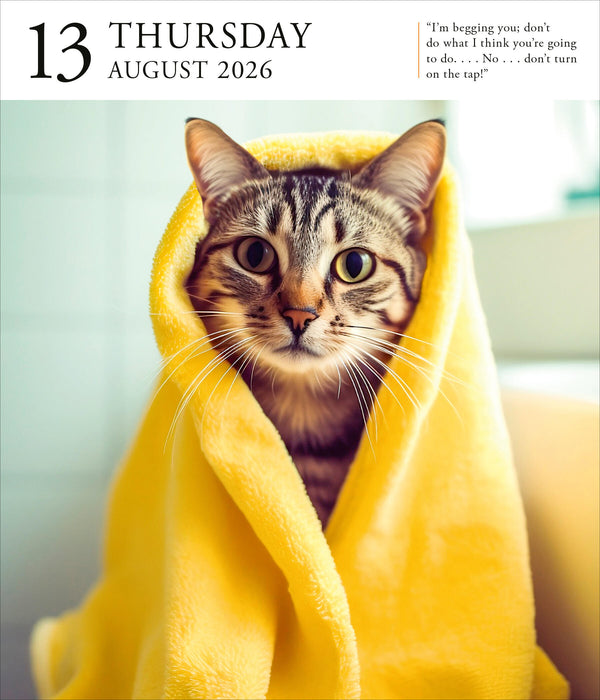 Cat Gallery 2026 Page-A-Day Calendar