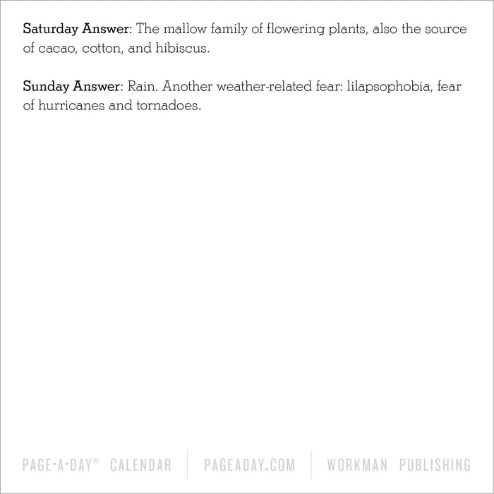 365 Days of Amazing Trivia 2026 Page-A-Day Calendar