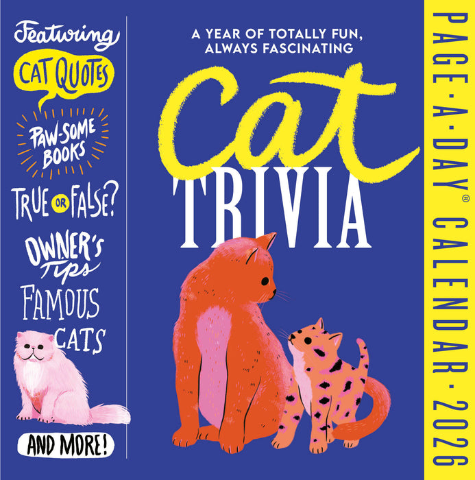 Cat Trivia 2026 Page-A-Day Calendar