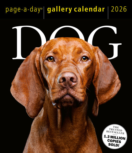 Dog Gallery 2026 Page-A-Day Calendar