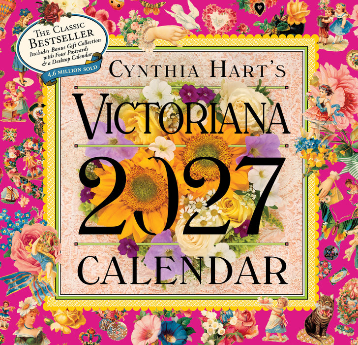 Cynthia Hart's Victoriana 2027 Square Wall Calendar
