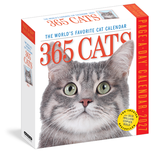365 Cats 2027 Page-A-Day Calendar
