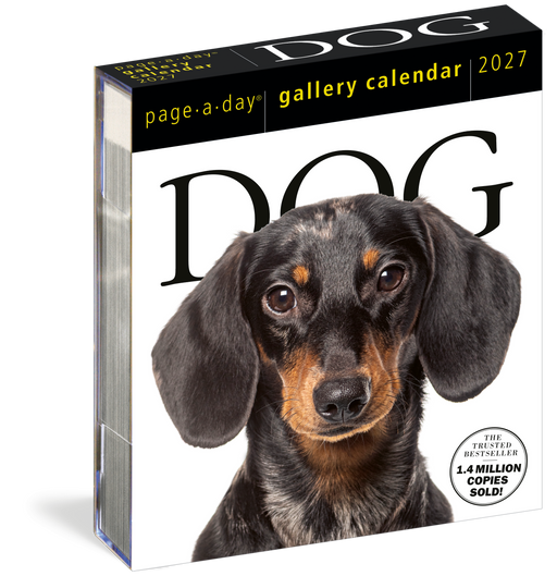 Dog Gallery 2027 Page-A-Day Calendar