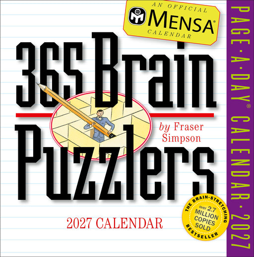 Mensa 365 Brain Puzzlers 2027 Page-A-Day Calendar