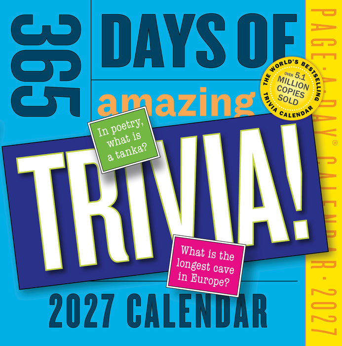 365 Days of Amazing Trivia 2027 Page-A-Day Calendar