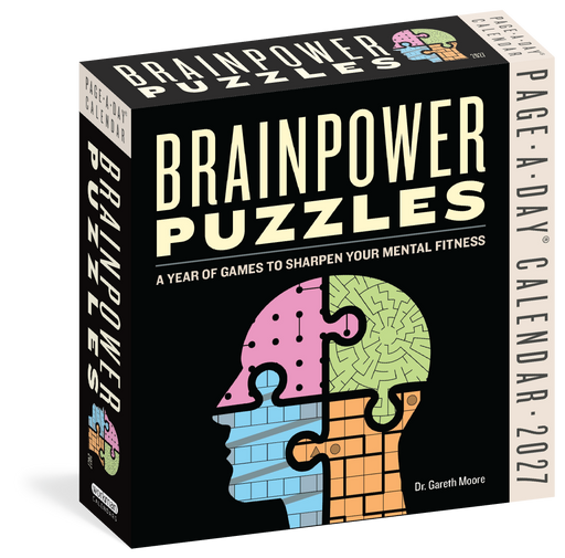 Brainpower Puzzles 2027 Page-A-Day Calendar