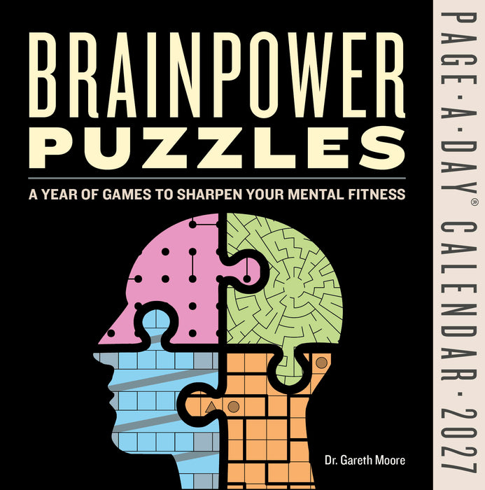 Brainpower Puzzles 2027 Page-A-Day Calendar