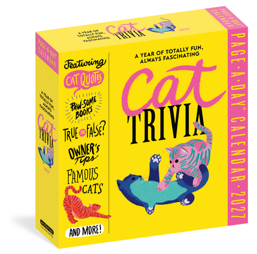 Cat Trivia 2027 Page-A-Day Calendar