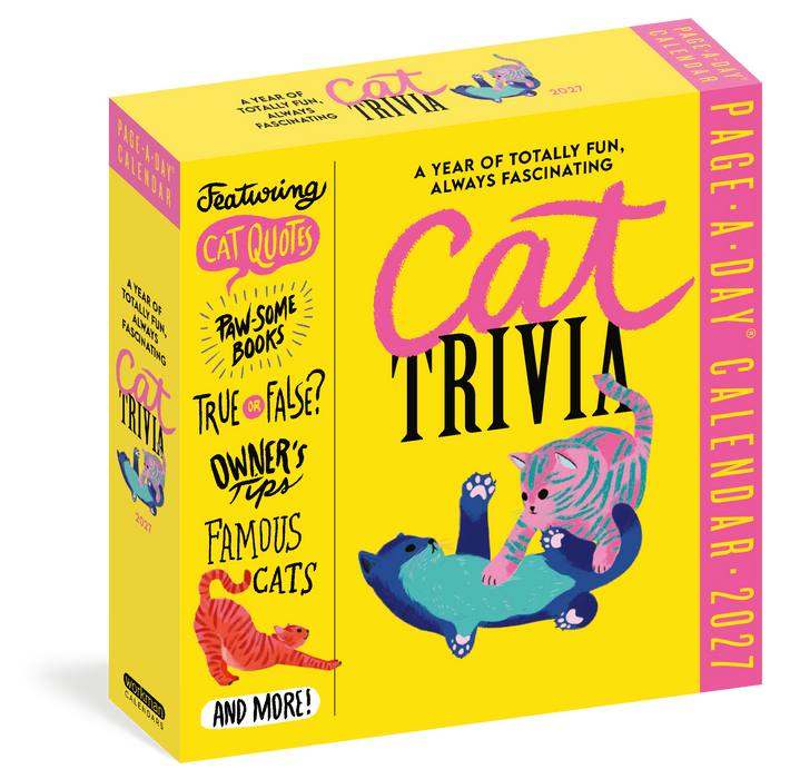 Cat Trivia 2027 Page-A-Day Calendar