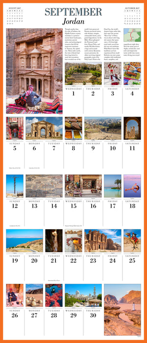 1000 Places To See Before You Die 2027 Large Wall Calendar