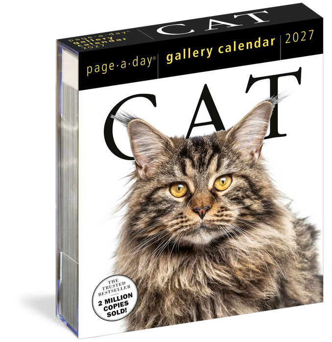Cat Gallery 2027 Page-A-Day Calendar