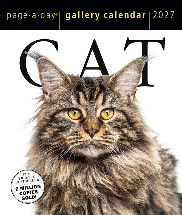 Cat Gallery 2027 Page-A-Day Calendar