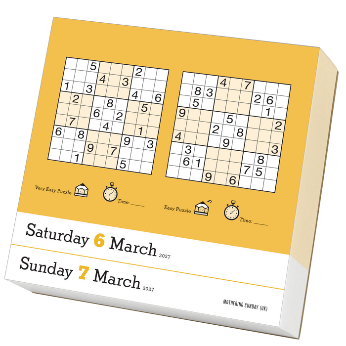 Original Sudoku 2027 Page-A-Day Calendar