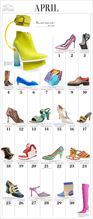 365 Days of Shoes 2027 Large Wall Calendar