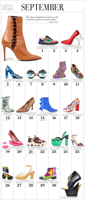 365 Days of Shoes 2027 Large Wall Calendar