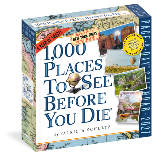 1000 Places to See Before You Die 2027 Page-A-Day Calendar