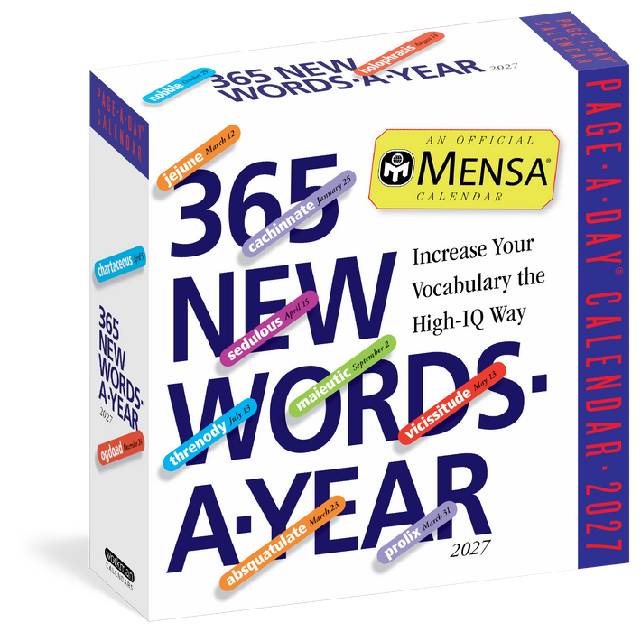 365 New Words A Year 2027 Page-A-Day Calendar