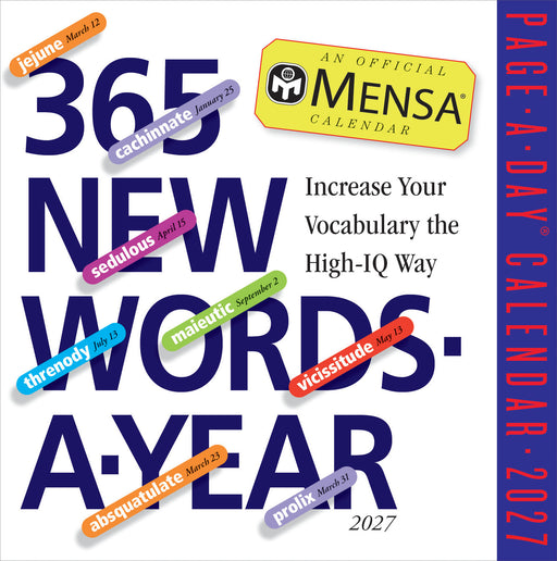 365 New Words A Year 2027 Page-A-Day Calendar