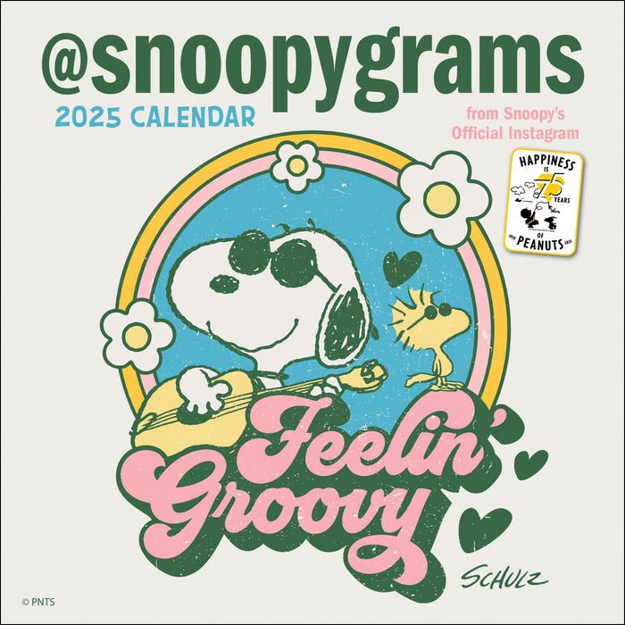 2025 Peanuts Mini Wall Calendar