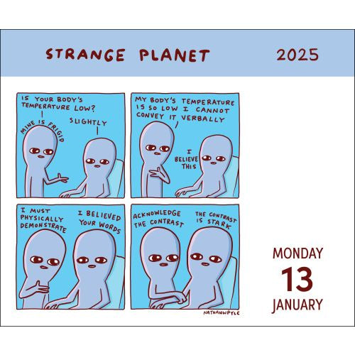 2025 Strange Planet Page-A-Day Calendar