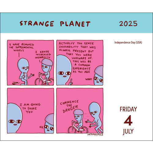 2025 Strange Planet Page-A-Day Calendar