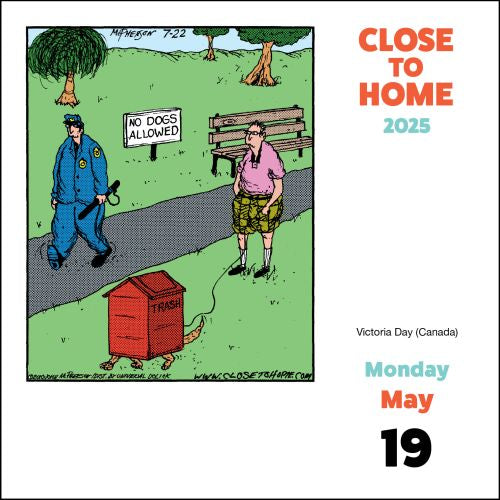 2025 Close to Home Page-A-Day Calendar