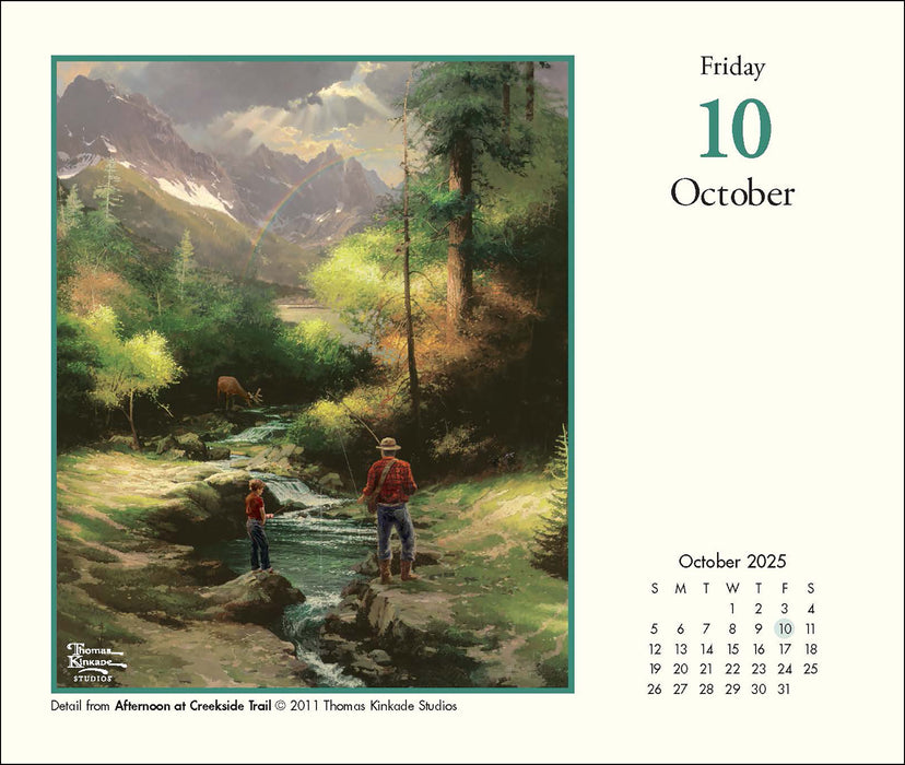 2025 Thomas Kinkade Studios Page-A-Day Calendar