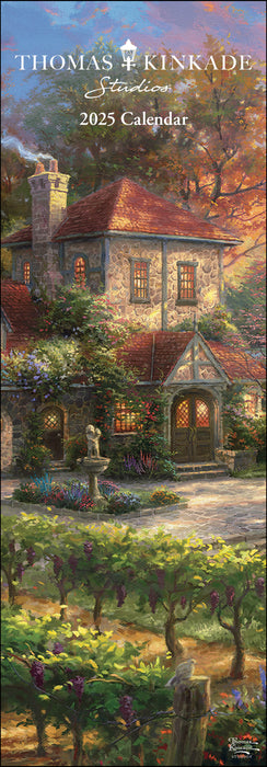 2025 Thomas Kinkade Studios Slimline Wall Calendar