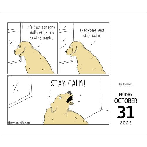 2025 They Can Talk Comics Page-A-Day Calendar