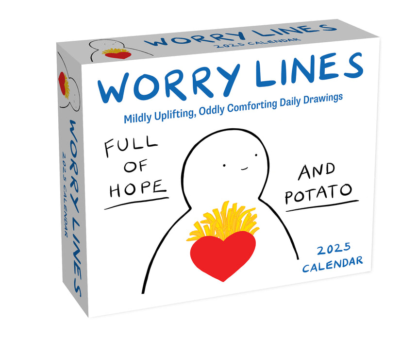 2025 Worry Lines Page-A-Day Calendar by  Andrews McMeel Publishing from Calendar Club