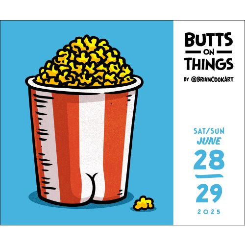 2025 Butts on Things Page-A-Day Calendar