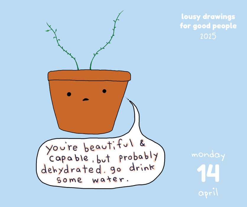 2025 Lousy Drawings for Good People Page-A-Day Calendar