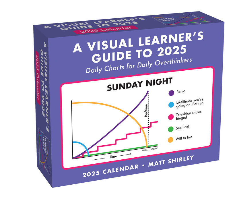 2025 Visual Learner's Guide Page-A-Day Calendar