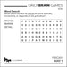Daily Brain Games 2026 Page-A-Day Calendar