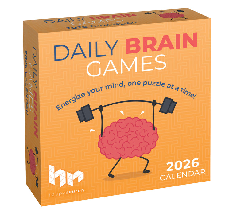 Daily Brain Games 2026 Page-A-Day Calendar