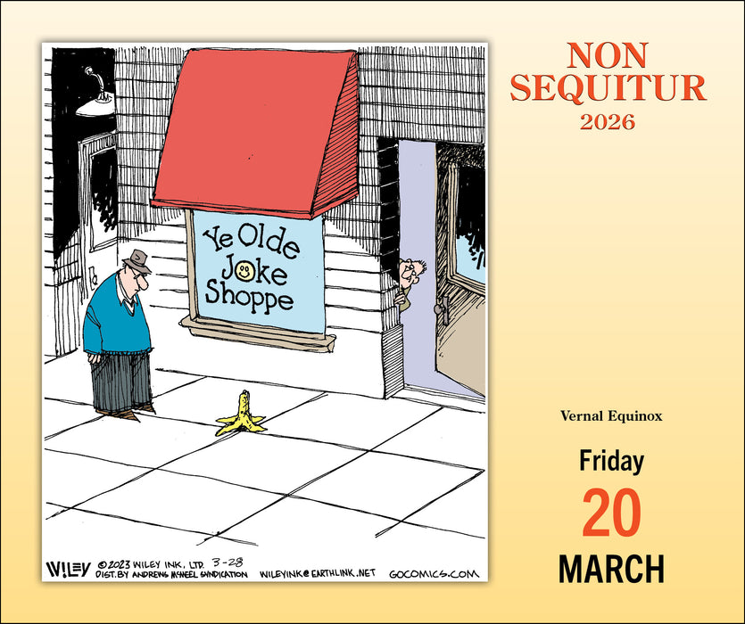Non Sequitur 2026 Page-A-Day Calendar