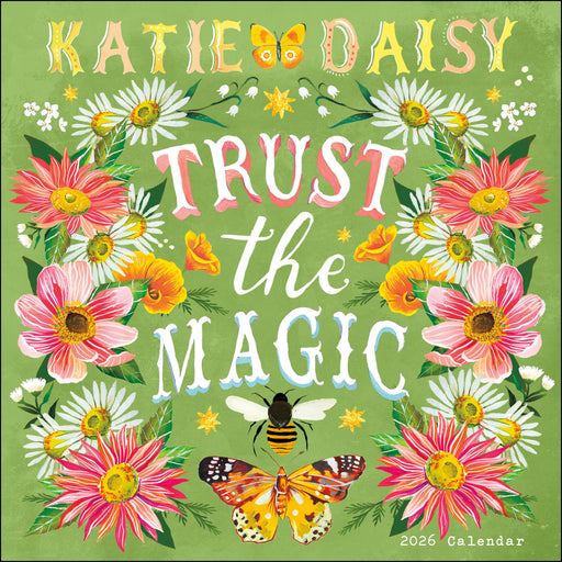 Katie Daisy 2026 Square Wall Calendar