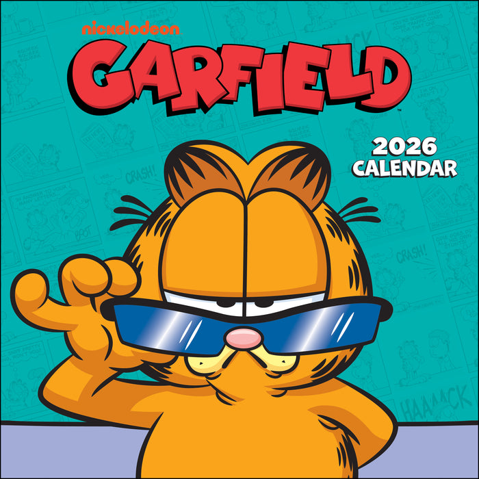 Garfield 2026 Square Wall Calendar