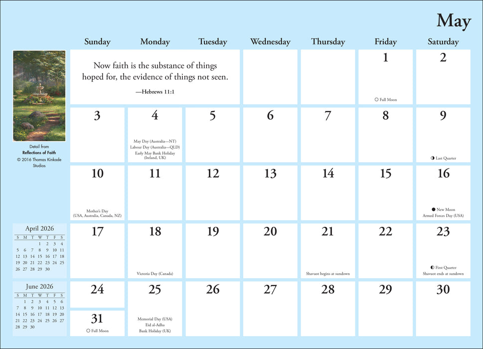 Thomas Kinkade Studios 2026 Pocket Diary