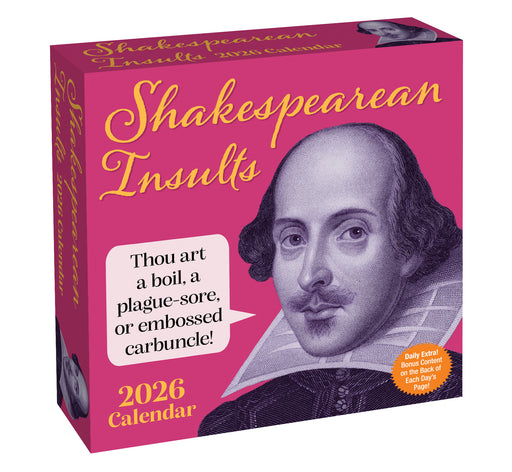 Shakespearean Insults 2026 Page-A-Day Calendar