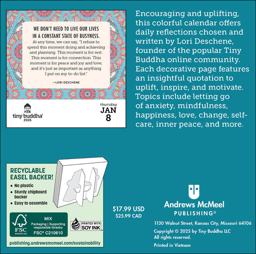 Tiny Buddha 2026 Page-A-Day Calendar (Online Exclusive)