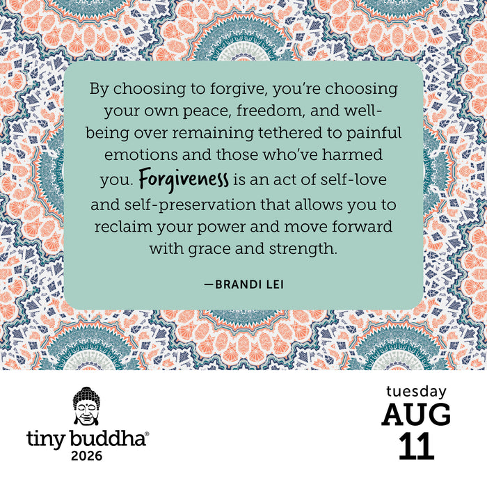 Tiny Buddha 2026 Page-A-Day Calendar (Online Exclusive)