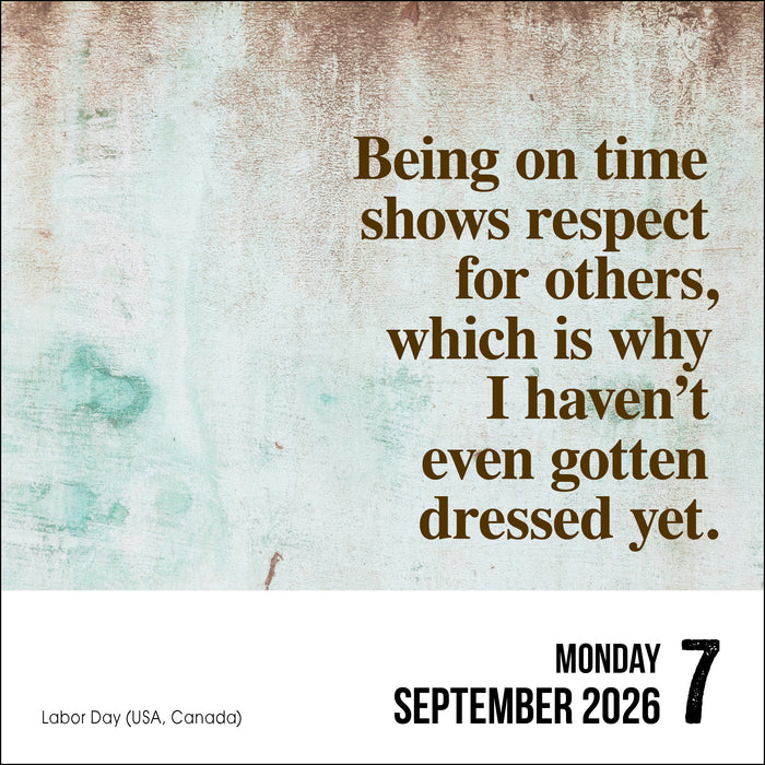 Unspirational 2026 Page-A-Day Calendar