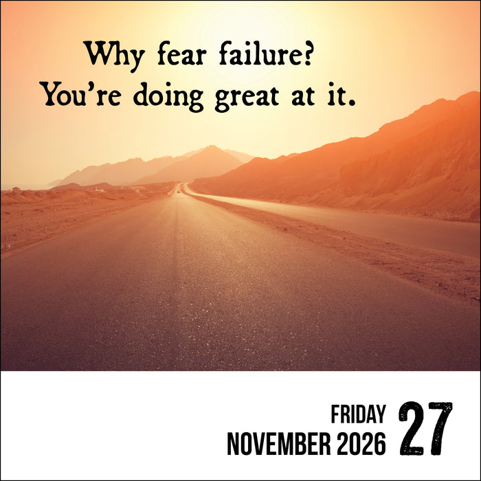 Unspirational 2026 Page-A-Day Calendar