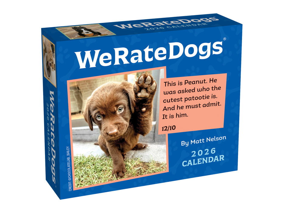 We Rate Dogs 2026 Page-A-Day Calendar