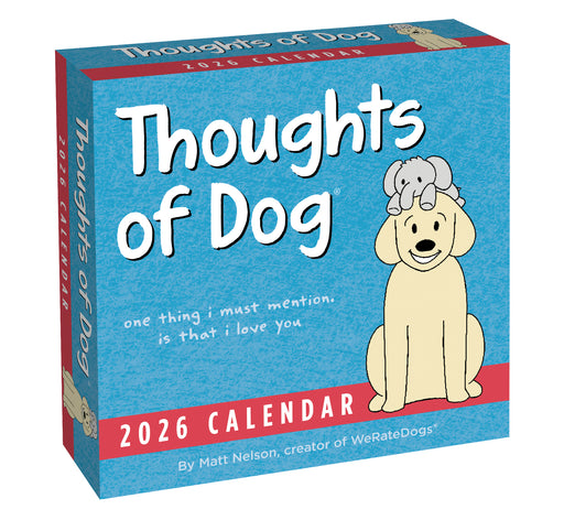 Thoughts of Dog 2026 Page-A-Day Calendar