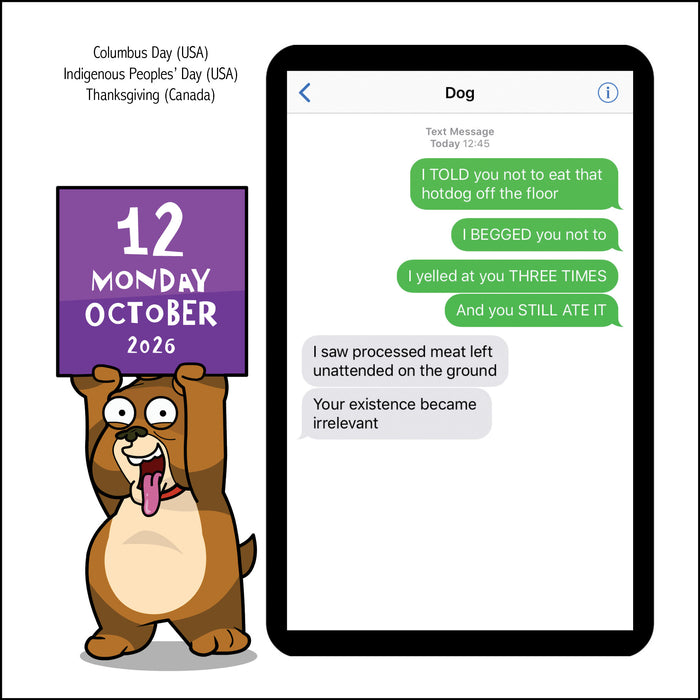 Texts from Dog 2026 Page-A-Day Calendar