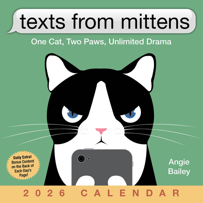 Texts from Mittens the Cat 2026 Page-A-Day Calendar