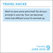 Travel Hacks 2026 Page-A-Day Calendar (Online Exclusive)