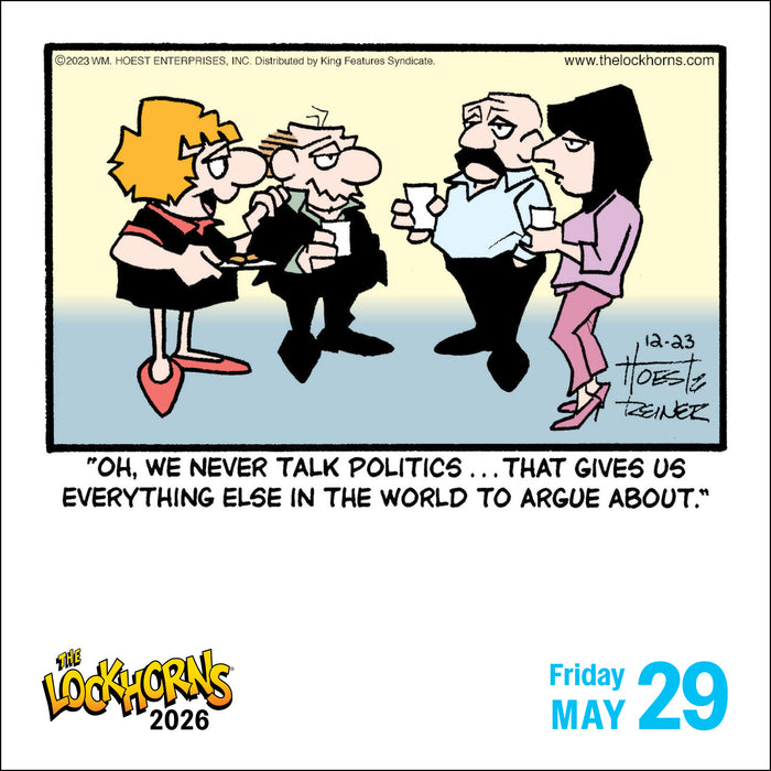 Lockhorns 2026 Page-A-Day Calendar